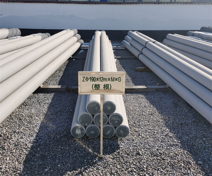 沂水190×12米钢筋混凝土水泥电线杆